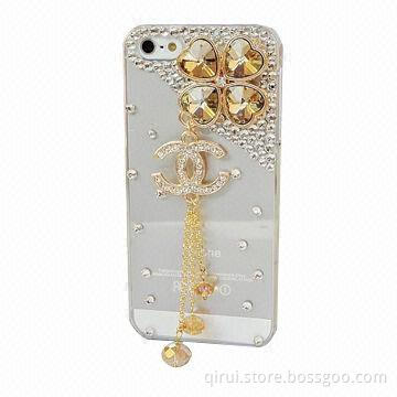 Hot selling mobile phone diamond case for iPhone 4/5